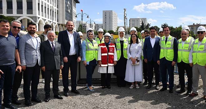 SANCAKTEPE BELEDİYESİ ZEMİN ALTI OTOPARKI TEMEL ATMA TÖRENİ YAPILDI